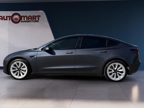 GRAY 2022 Tesla Model 3 Long Range