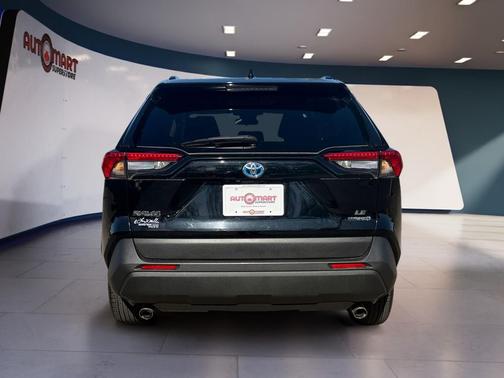 Midnight Black Metallic 2023 Toyota RAV4 Hybrid LE