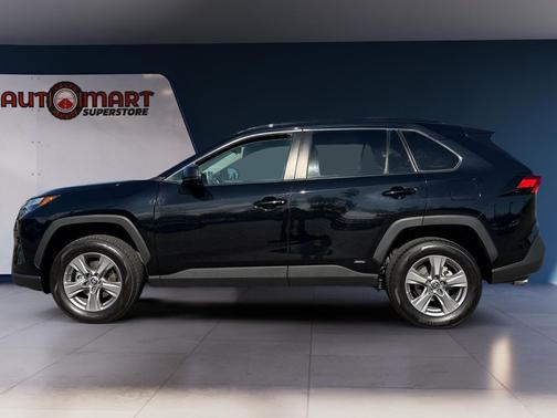 Midnight Black Metallic 2023 Toyota RAV4 Hybrid LE
