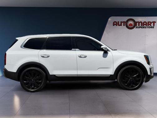 Glacial White Pearl 2021 Kia Telluride S