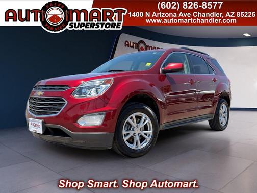 Siren Red Tintcoat 2017 Chevrolet Equinox 1LT