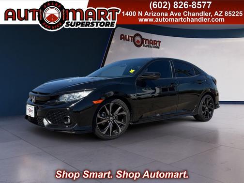 Crystal Black Pearl 2018 Honda Civic Sport
