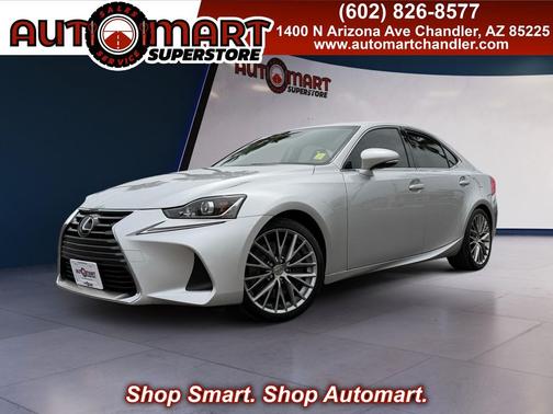 Silver Lining Metallic 2017 Lexus IS 200t Base