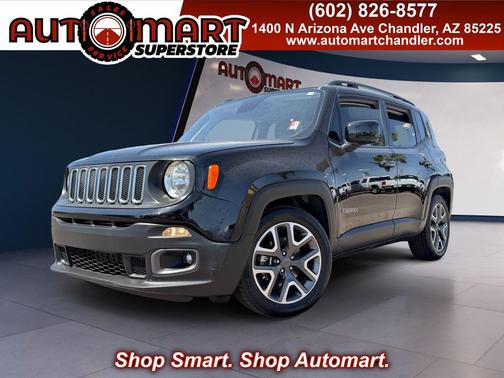 Black 2018 Jeep Renegade Latitude