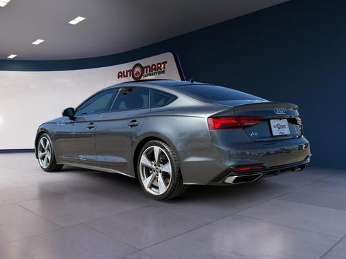 Daytona Gray Metallic 2021 Audi A5 Sportback 45 S Line Premium Plus