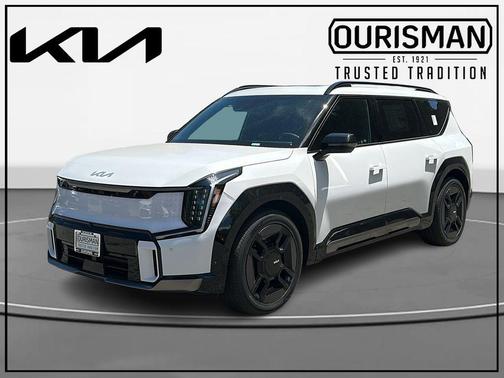 White Pearl 2026 Kia EV9 GT-Line
