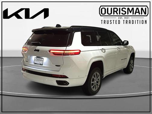 Bright White Clearcoat 2023 Jeep Grand Cherokee L Summit
