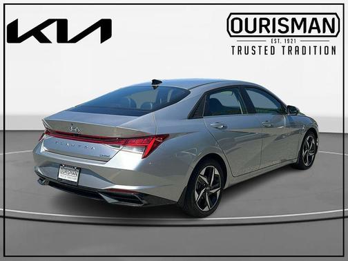 Shimmering Silver Pearl 2023 Hyundai ELANTRA Limited