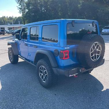 Hydro Blue Pearlcoat 2024 Jeep Wrangler Rubicon