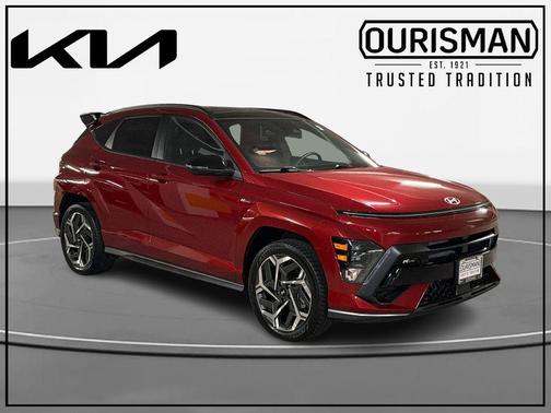 Red Metallic 2024 Hyundai KONA N Line