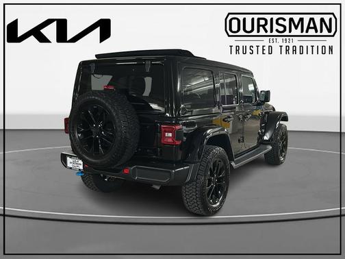 Black Clearcoat 2023 Jeep Wrangler 4xe Sahara