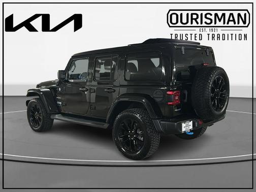 Black Clearcoat 2023 Jeep Wrangler 4xe Sahara