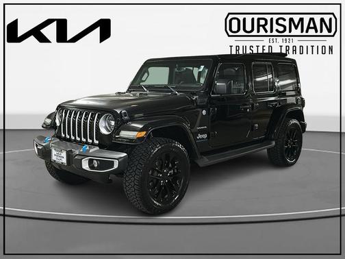 Black Clearcoat 2023 Jeep Wrangler 4xe Sahara