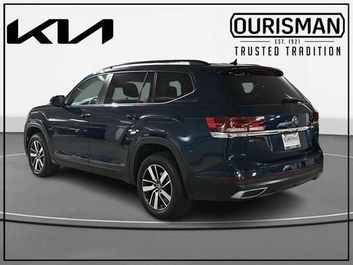Tourmaline Blue Metallic 2022 Volkswagen Atlas 2.0T SE