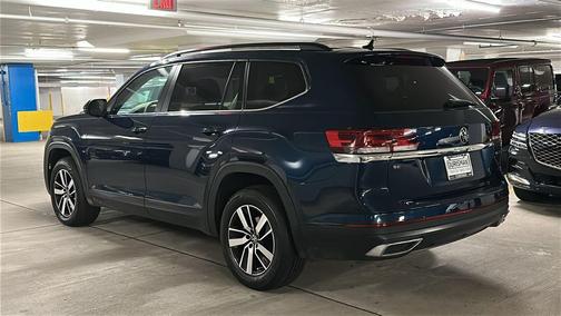 Tourmaline Blue Metallic 2022 Volkswagen Atlas 2.0T SE