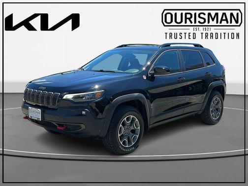 Diamond Black 2022 Jeep Cherokee Trailhawk