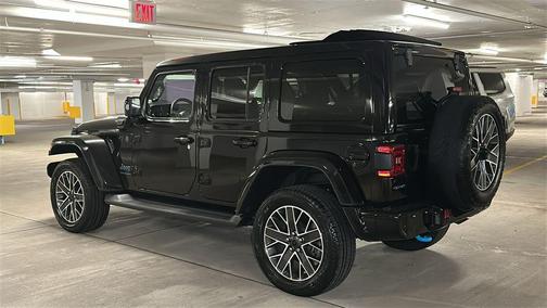 Black Clearcoat 2024 Jeep Wrangler 4xe High Altitude
