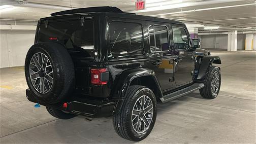 Black Clearcoat 2024 Jeep Wrangler 4xe High Altitude