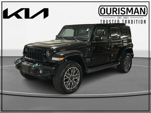 Black Clearcoat 2024 Jeep Wrangler 4xe High Altitude