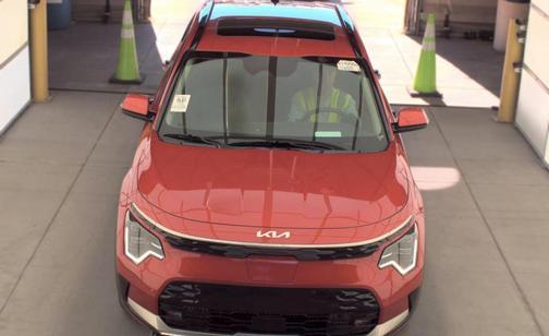 Fire Orange 2023 Kia Niro EV Wave