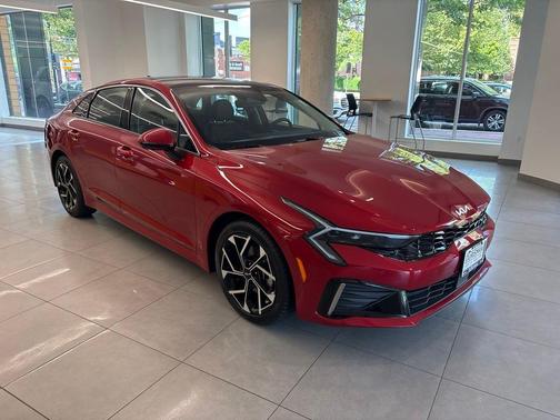 Red 2025 Kia K5 EX