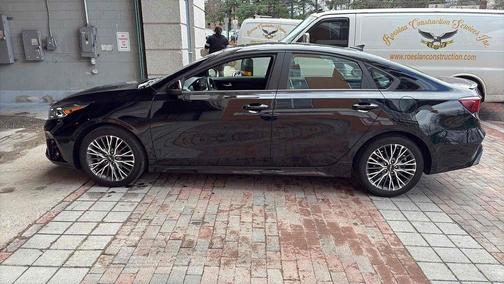 Aurora Black 2023 Kia Forte GT-Line