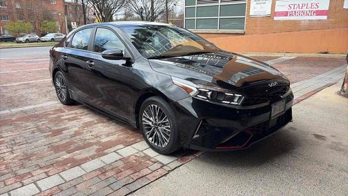 Aurora Black 2023 Kia Forte GT-Line