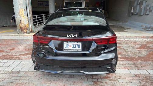 Aurora Black 2023 Kia Forte GT-Line