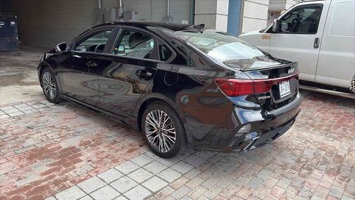 Aurora Black 2023 Kia Forte GT-Line