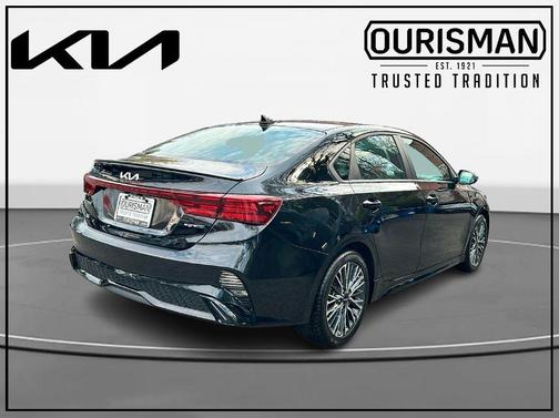 Aurora Black 2023 Kia Forte GT-Line