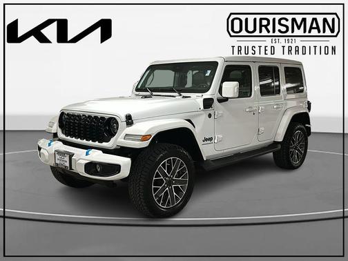 Bright White Clearcoat 2024 Jeep Wrangler 4xe High Altitude