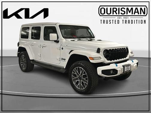 Bright White Clearcoat 2024 Jeep Wrangler 4xe High Altitude