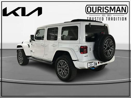 Bright White Clearcoat 2024 Jeep Wrangler 4xe High Altitude