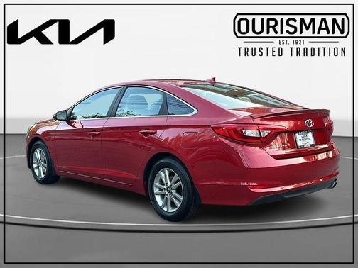 Scarlet Red 2017 Hyundai SONATA SE