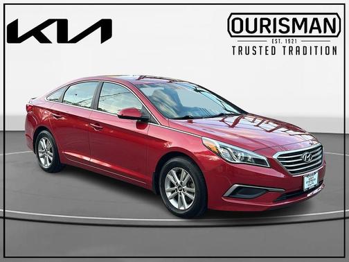 Scarlet Red 2017 Hyundai SONATA SE