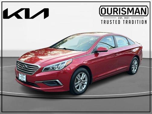 Scarlet Red 2017 Hyundai SONATA SE