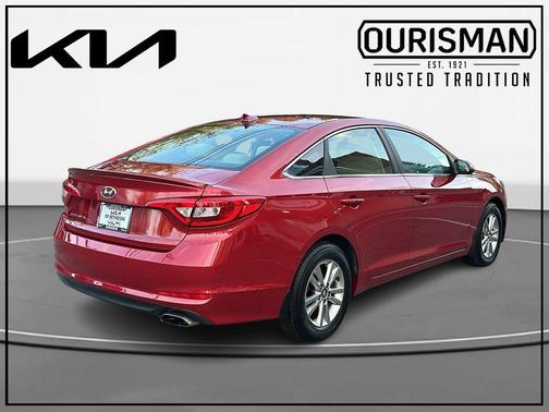 Scarlet Red 2017 Hyundai SONATA SE