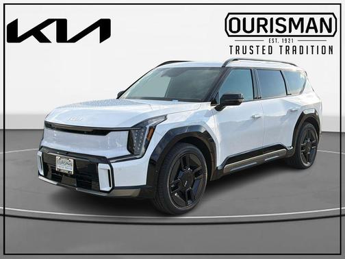 White Pearl 2026 Kia EV9 GT-Line