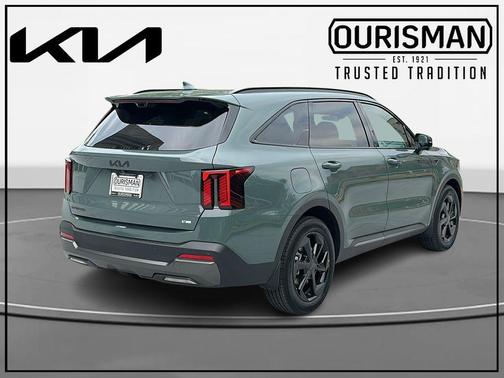 Green 2026 Kia Sorento Plug-In Hybrid X-LINE SX PRESTIGE