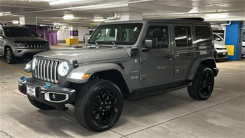 Sting Gray Clearcoat 2022 Jeep Wrangler Unlimited 4xe Sahara