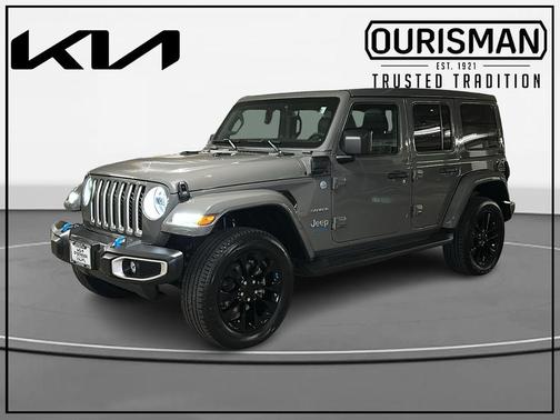 Sting Gray Clearcoat 2022 Jeep Wrangler Unlimited 4xe Sahara