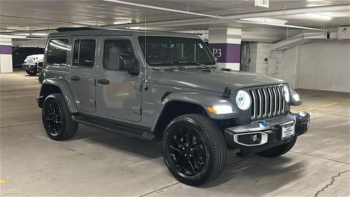 Sting Gray Clearcoat 2022 Jeep Wrangler Unlimited 4xe Sahara