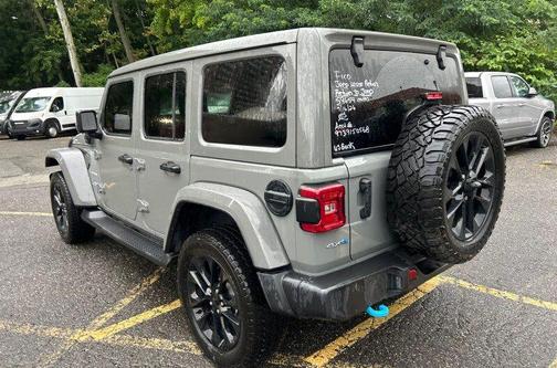 Sting Gray Clearcoat 2023 Jeep Wrangler 4xe Sahara