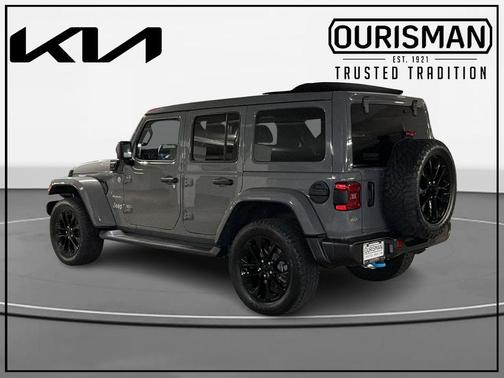 Sting Gray Clearcoat 2023 Jeep Wrangler 4xe Sahara