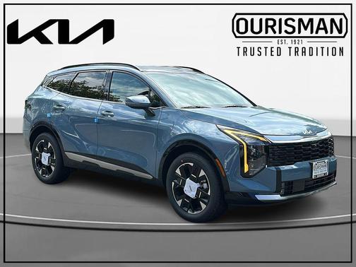 Blue 2026 Kia Sportage Hybrid SX-Prestige