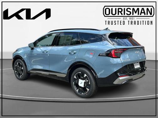 Blue 2026 Kia Sportage Hybrid SX-Prestige