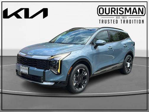 Blue 2026 Kia Sportage Hybrid SX-Prestige