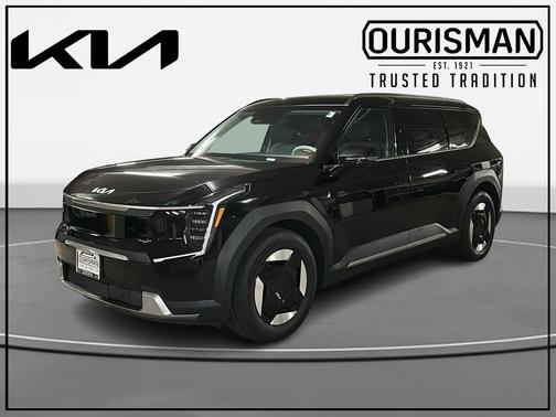 Aurora Black 2024 Kia EV9 Wind