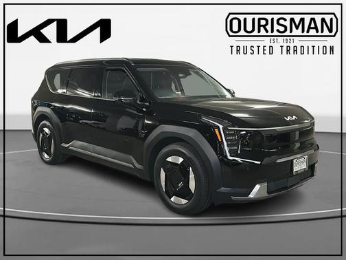 Aurora Black 2024 Kia EV9 Wind