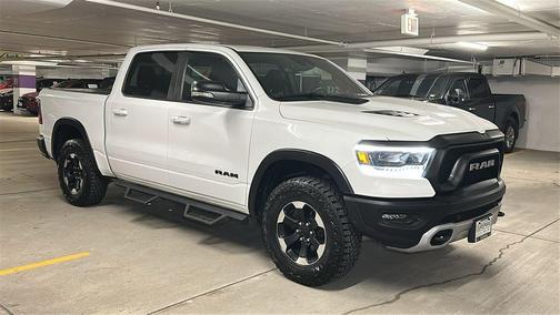 Bright White Clearcoat 2022 RAM 1500 Rebel